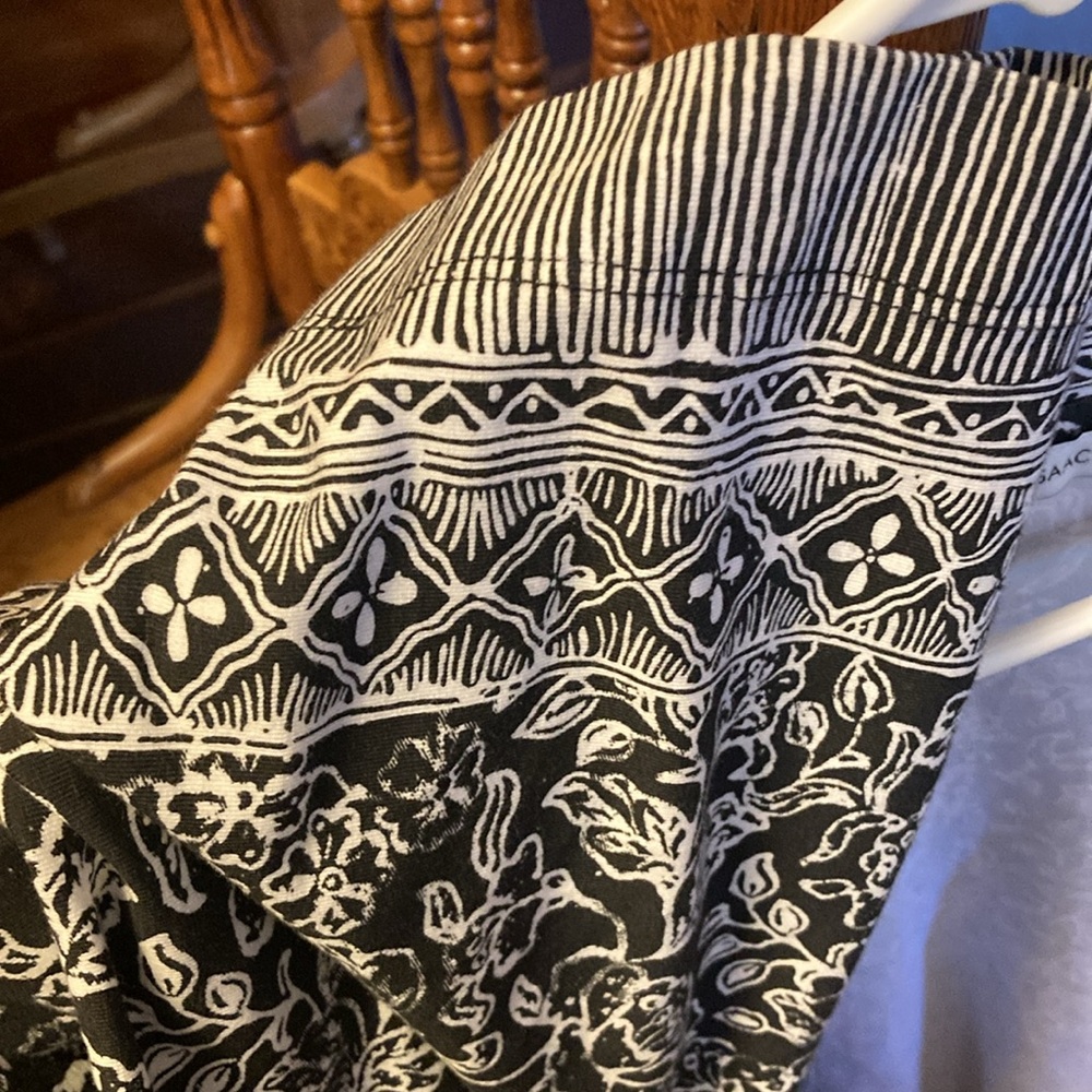 Isaac Mizrahi Black and White long cardigan - Picture 4 of 5